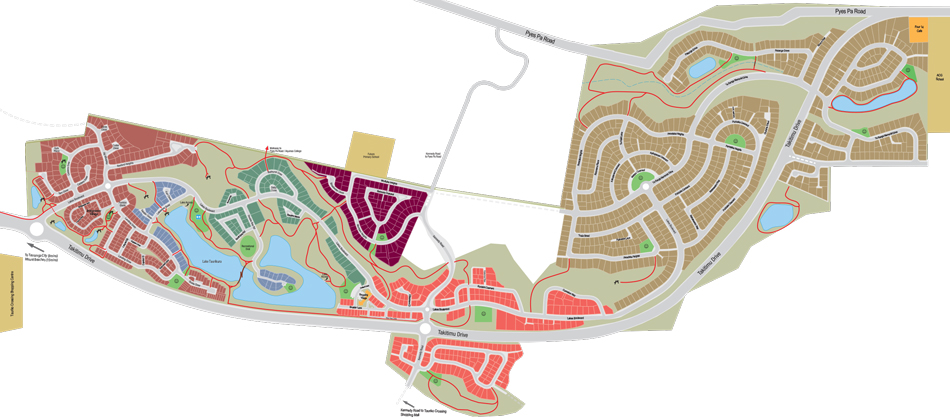 The Lakes Tauranga Sitemap